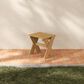 HOMLUX Patio End Table in Pine, , large