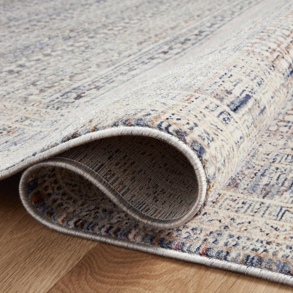 Amber Lewis x Loloi Zuma 2&#39;3&quot; x 3&#39;10&quot; Ocean and Multicolor Area Rug, , large