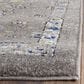 Safavieh Evoke EVK224G 2"2" x 4" Dark Grey and Yellow Scatter Rug, , large