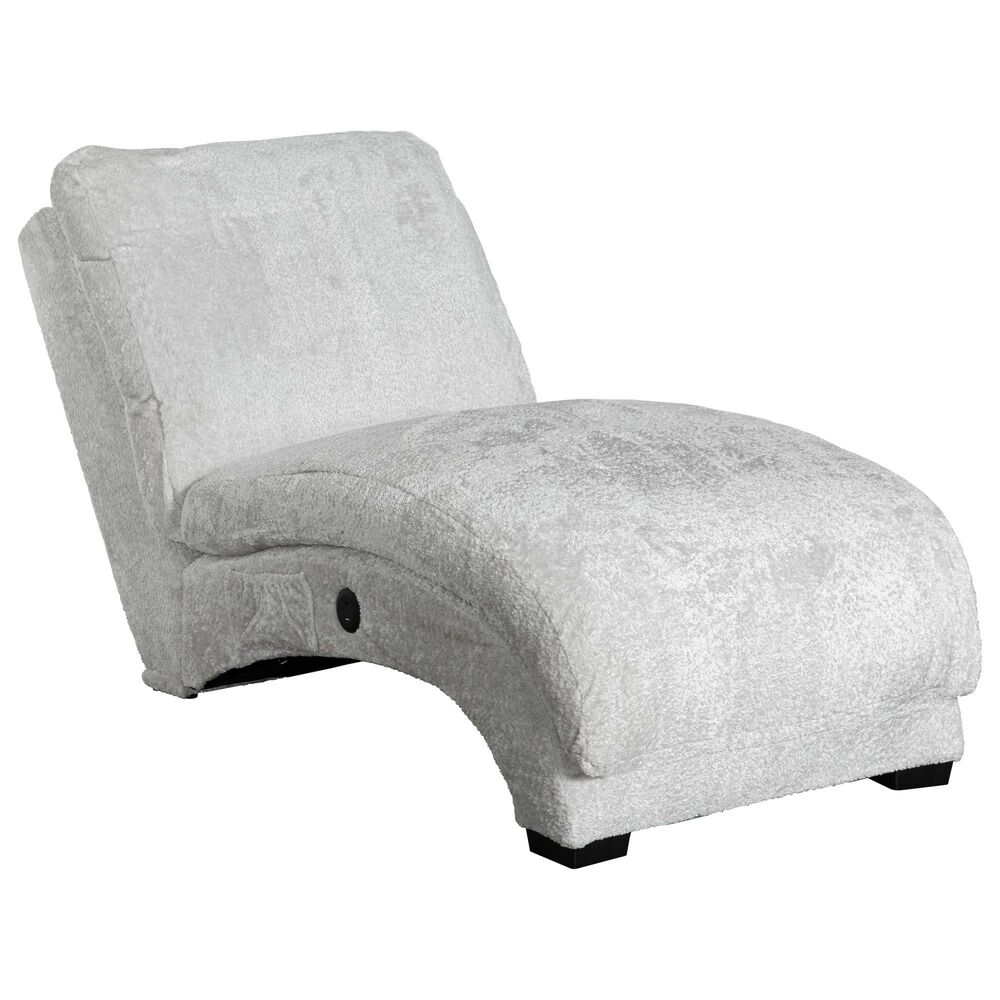 Mayberry Hill Nori Chaise with Heat Massage in Glam Fog, , large