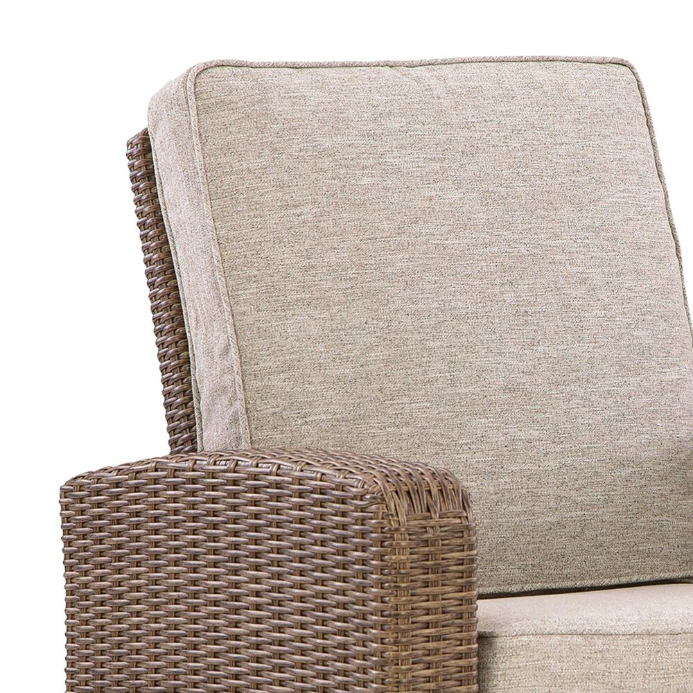 Ashley Laguna Heights Patio Push Back Recliner in Beige, , large