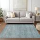 Dalyn Rug Company Burano BU1 3" x 5" Seafoam Indoor/Outdoor Area Rug, , large