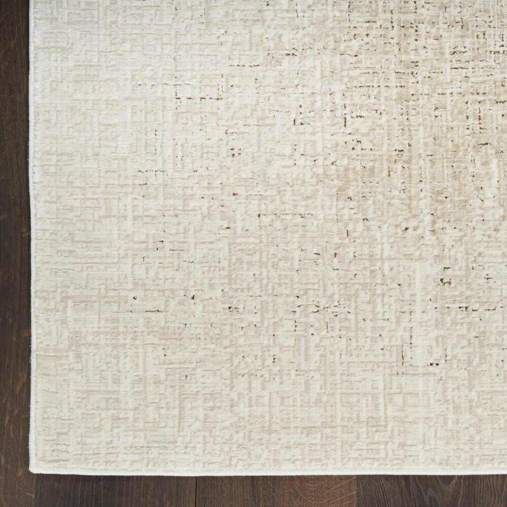 Nourison Grand Street GRN03 Ivory and Beige 9&#39; x 12&#39; Area Rug, , large