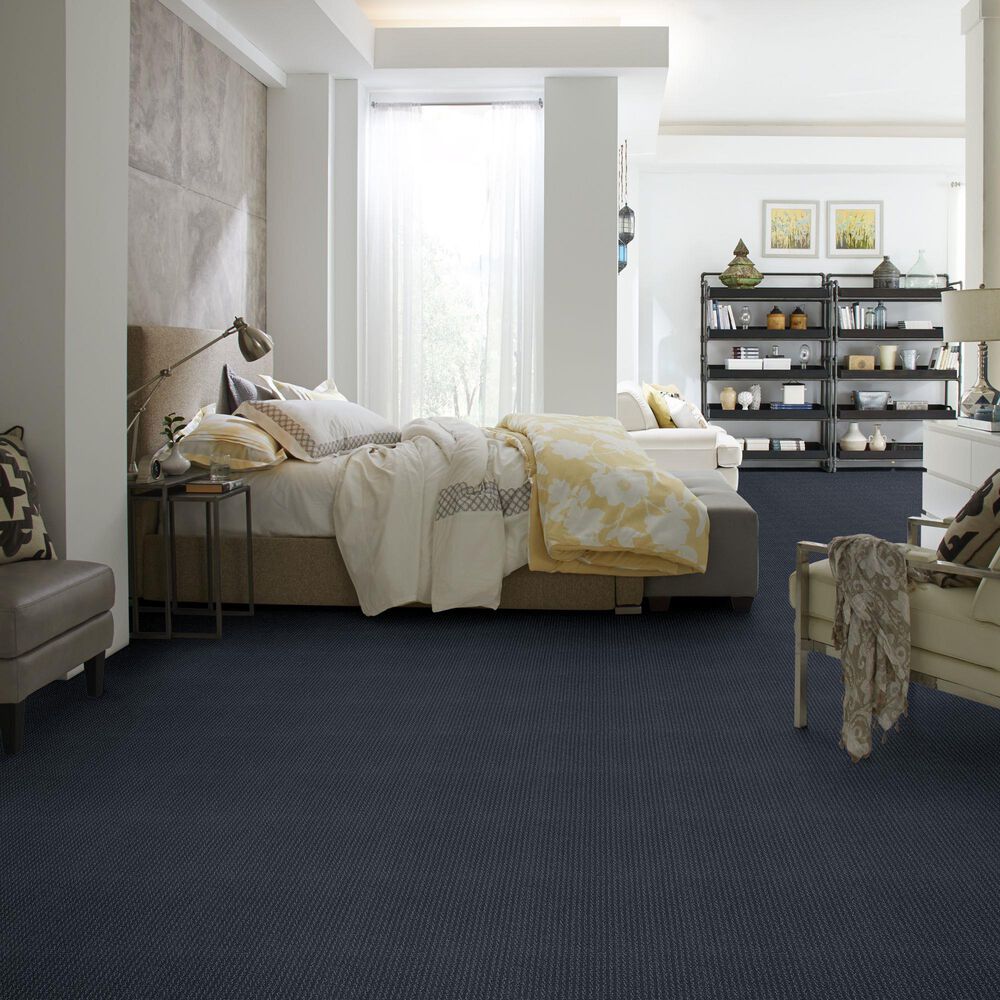 Shaw Warm Memories Carpet in Washed Indigo, , large