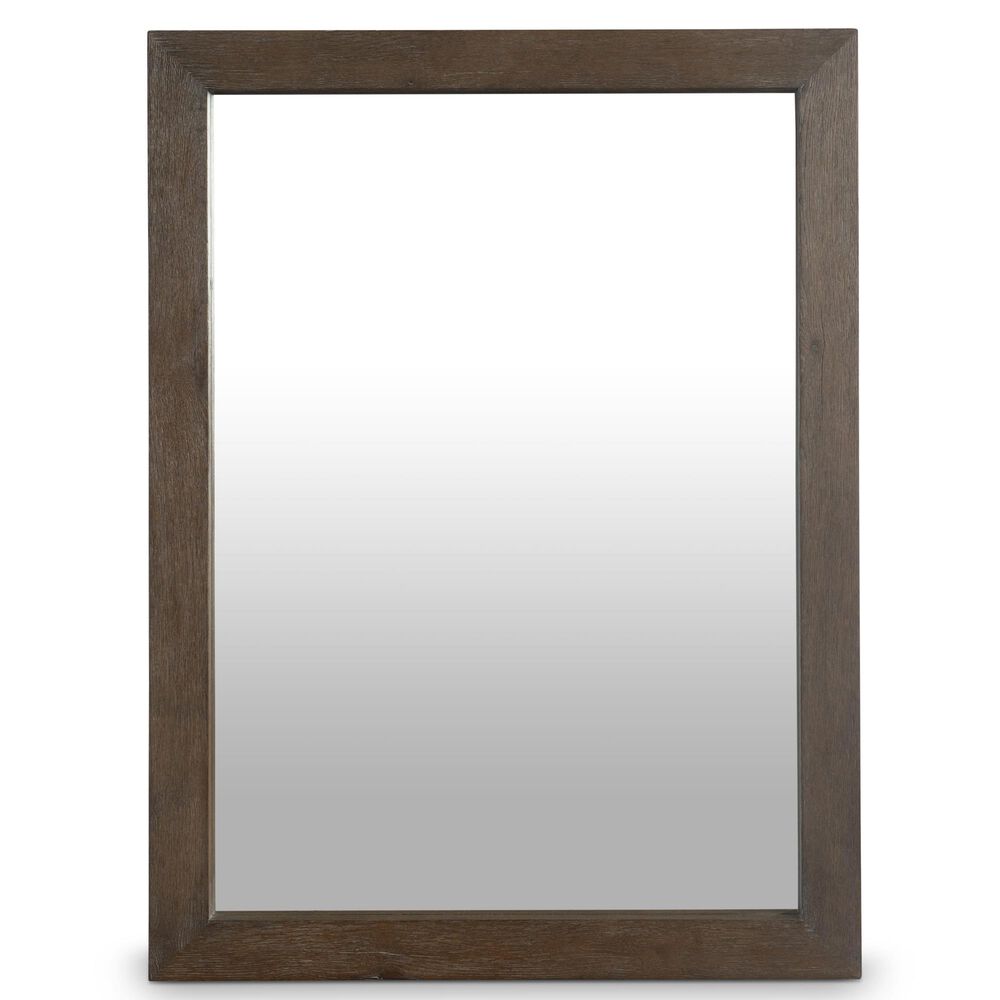 Bernhardt Outline Dresser and Mirror in Warm Brown, , large