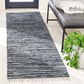 Safavieh Montauk MTK251 2"3" x 8" Grey and Black Runner, , large