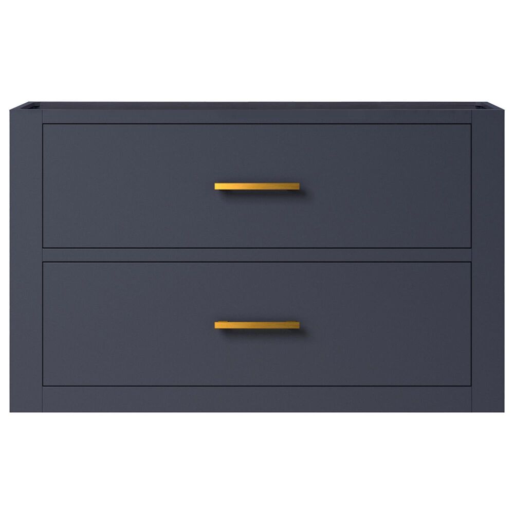 Lexora Home Castor 30&quot; Single Bathroom Vanity in Blue with 2 cm White Cultured Marble Top and Rectangular Sink, , large