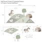 Lambs & Ivy Farmyard Friends 3-Sheet Wall Decal in Brown, White and Green, , large