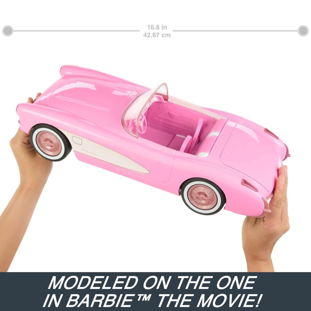 Hot Wheels Barbie Corvette Remote Control, , large