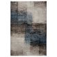 Central Oriental Structures Georgia Rain Mink and Dusk 9"10" x 12"10" Area Rug, , large