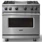 Viking Range 5 Series 36" Sealed Burner Gas Range in Stainless Steel, , large