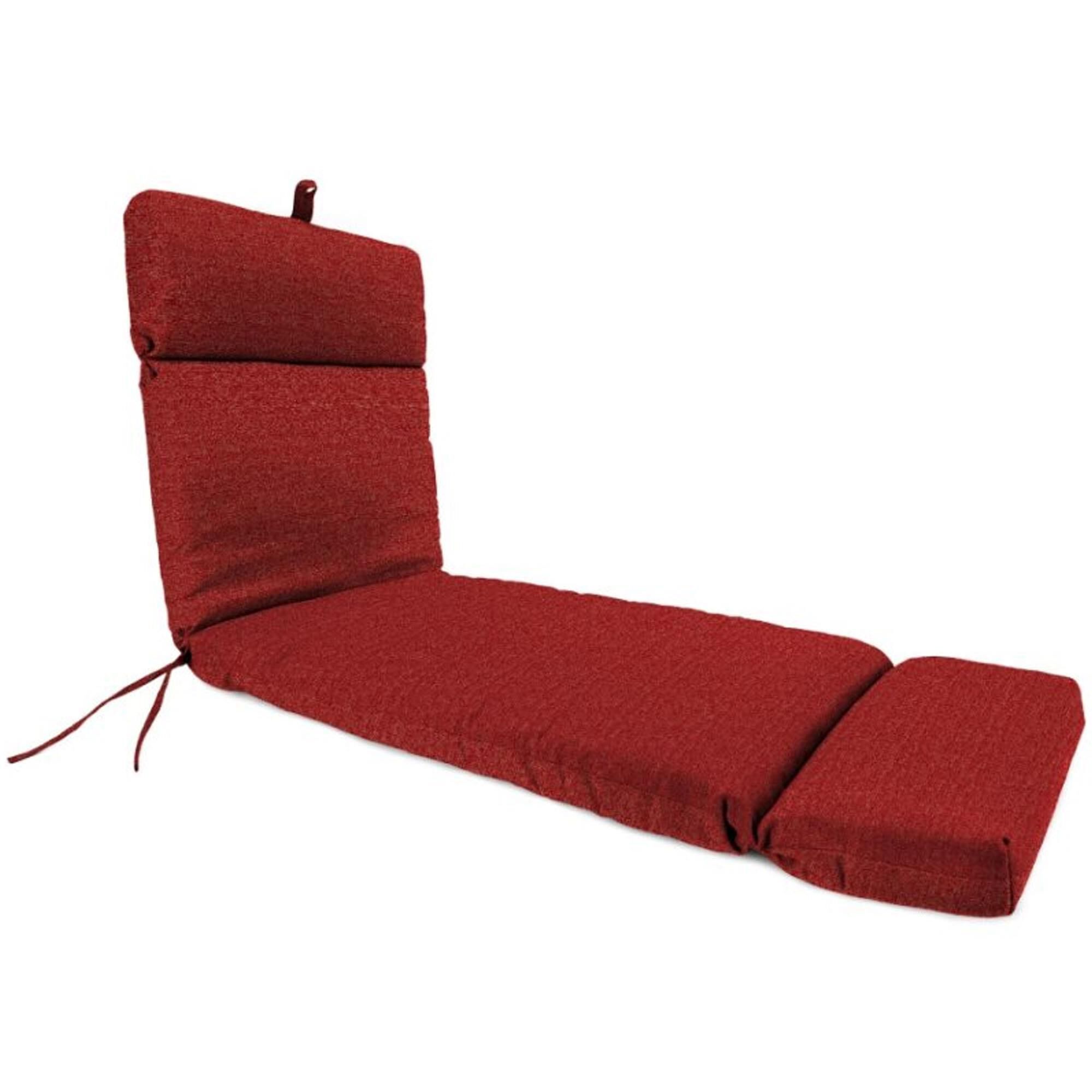 Jordan Manufacturing 21 x 72 Chaise Lounge Cushion in Posh Saucy NFM