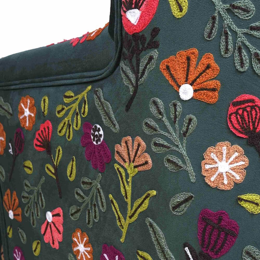 L.R. Home Matilda Floral Accent Chair in Multicolor, , large