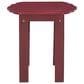 Linon Home Decor Adirondack End Table in Red, , large