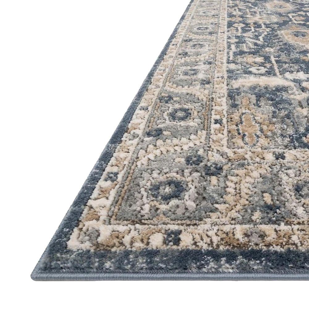 Loloi II Teagan TEA-03 7&#39;11&quot; x 10&#39;6&quot; Denim and Pebble Area Rug, , large