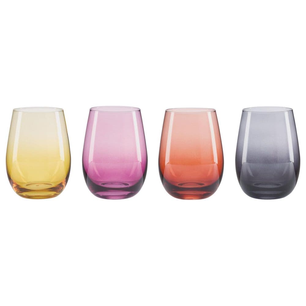 Oneida Golden Hour Stemless Wine Glasses - Set of 4, , large