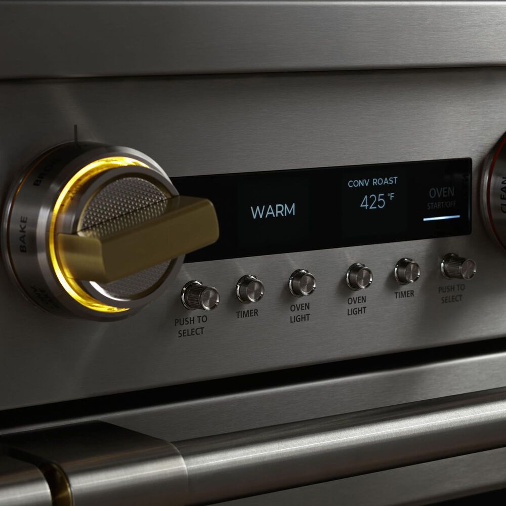 Monogram 48&quot; All Gas Professional Range with 6 Burners and Griddle in Stainless Steel, , large