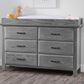 Oxford Baby Willowbrook Changing Topper in Graphite Gray, , large