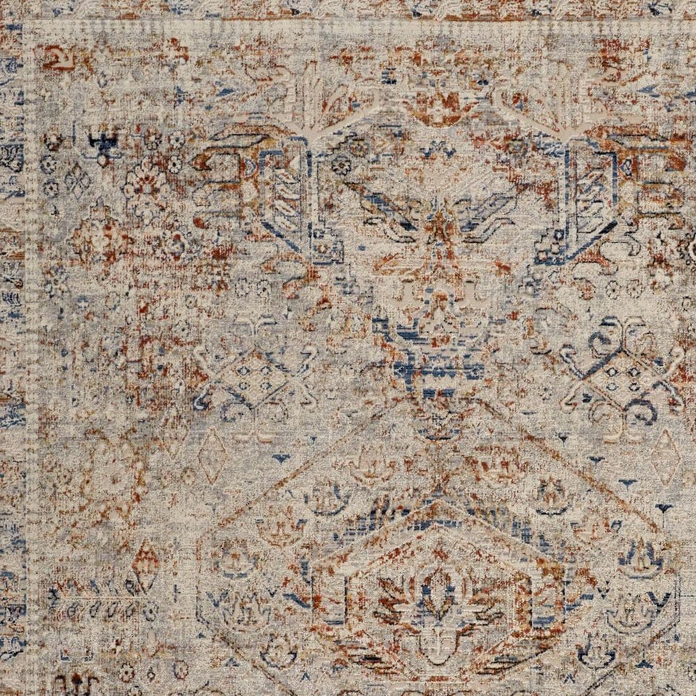 Feizy Kaia 2&#39;6&quot; x 10&#39; Gray and Multicolor Runner, , large