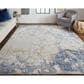 Feizy Laina 4" x 6" Blue and Multicolor Area Rug, , large