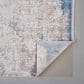 Feizy Cadiz 11"6" x 14"6" Ivory and Blue Area Rug, , large