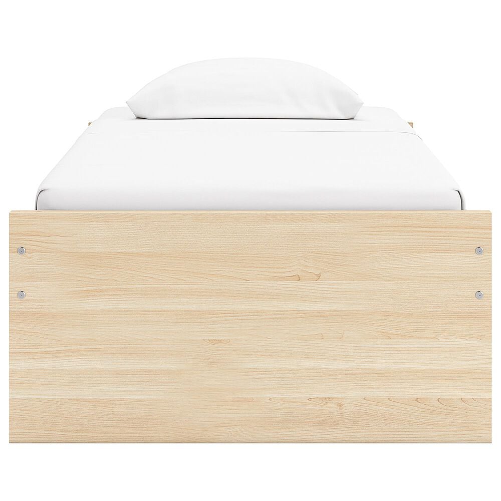 Ashley Onita Twin Platform Bed in Natural, , large