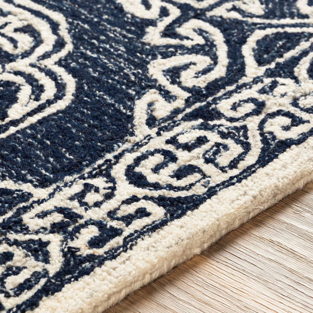 Surya Granada 9&#39;9&quot; x 13&#39;9&quot; Gray, Light Blue, Beige, Navy and Charcoal Area Rug, , large