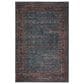 Dalyn Rug Company Jericho Traditional 2"6" x 12" Navy Indoor/Outdoor Runner, , large