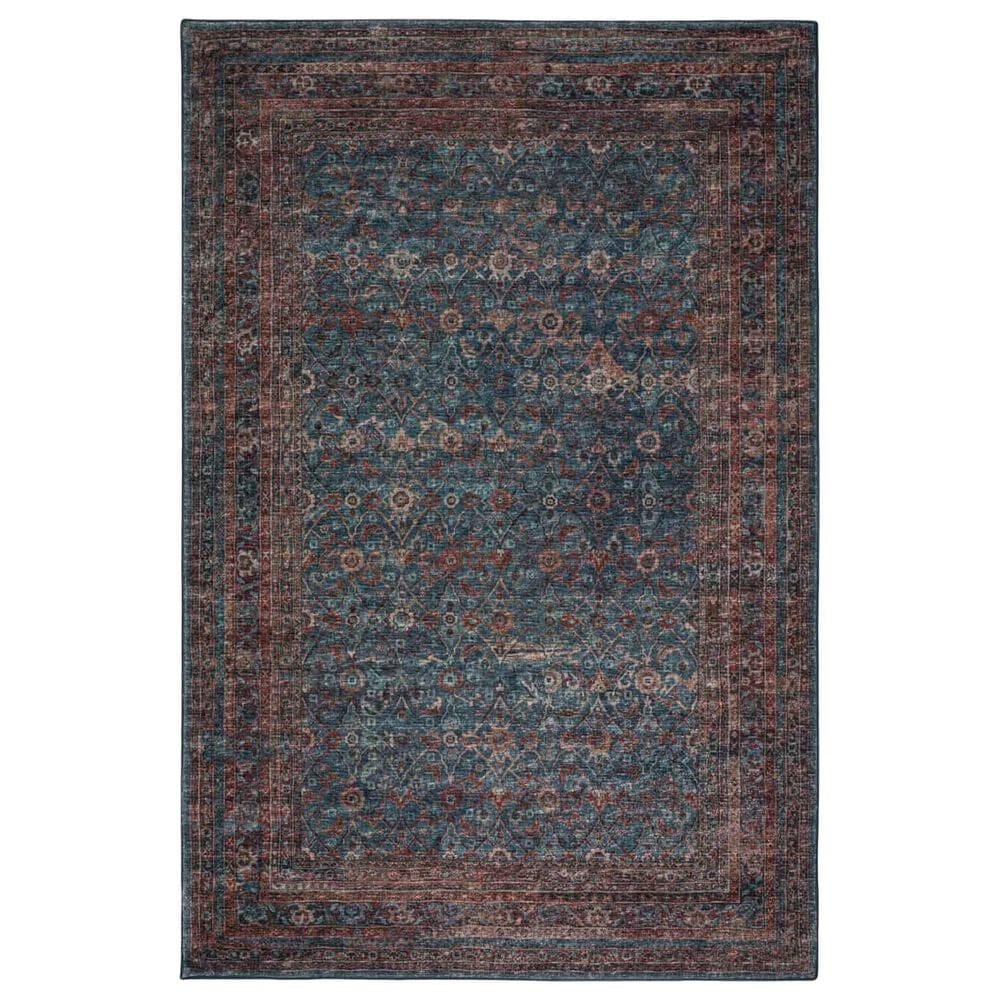Dalyn Rug Company Jericho Traditional 2"6" x 12" Navy Indoor/Outdoor Runner, , large