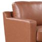 Lifestyle Solutions Fletcher Stationary Loveseat in Brown, , large