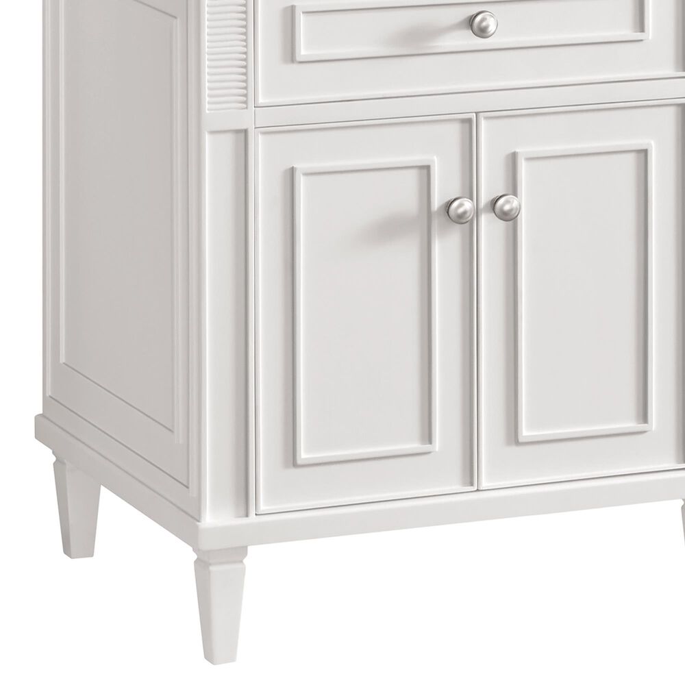 James Martin Vanities Lorelai 72&quot; Double Vanity in Bright White with 3 cm Charcoal Soapstone Quartz Top, , large