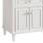 James Martin Vanities Lorelai 72" Double Vanity in Bright White with 3 cm Charcoal Soapstone Quartz Top, , large