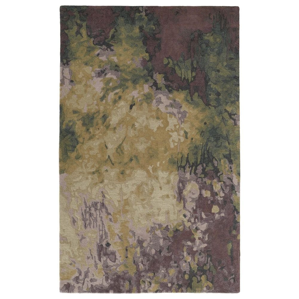 Feizy Amira 2" x 3" Purple and Green Area Rug, , large