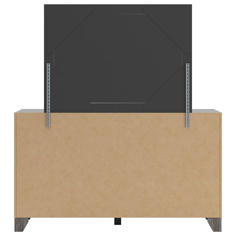 Ashley Sylveri 3-Piece Queen Bedroom Set in Gray Laminate, , large