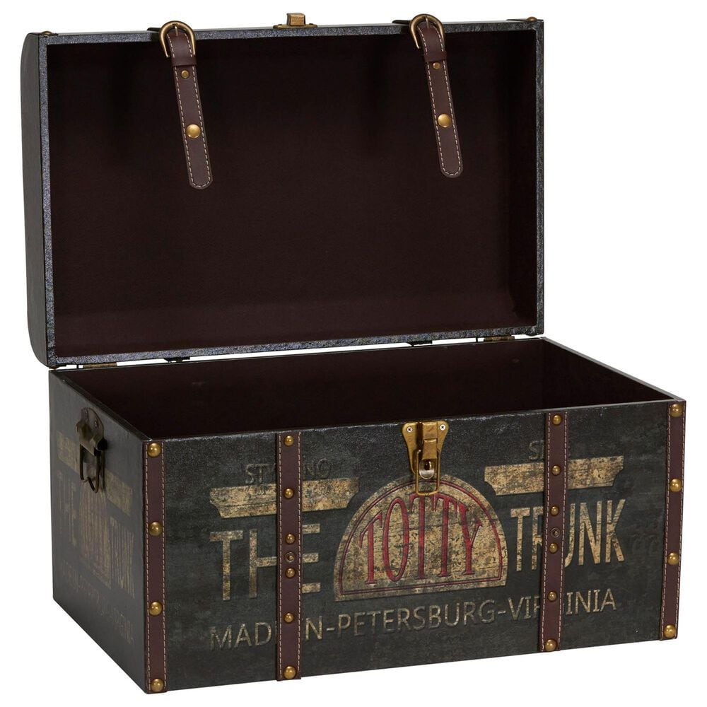 Household Essentials Large Decorative Trunk in Multicolor, , large