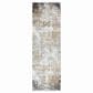 Surya Solar 3" x 9"10" Charcoal, Gray, Saffron and White Runner, , large
