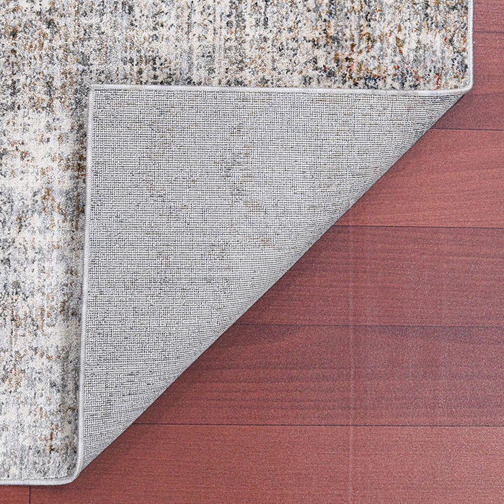 Amer Rugs Vermont VRM-5 2&#39; x 3&#39; Gray and Orange Area Rug, , large