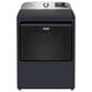 Maytag 5.3 Cu. Ft. Smart Top Load Washer and 7.4 Cu. Ft. Smart Electric Top Load Dryer Laundry Pair in Midnight Steel, , large