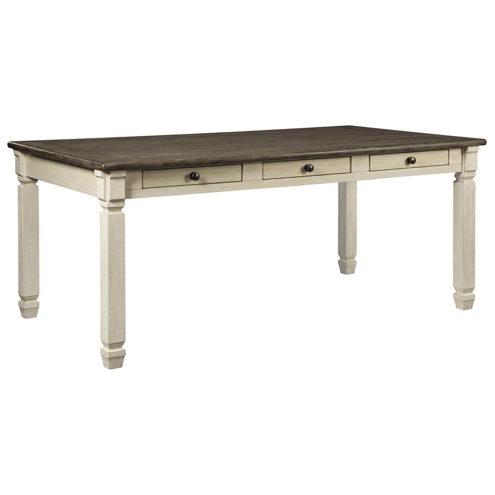 Signature Design by Ashley Bolanburg 6-Piece Dining Set in White and Weathered Oak, , large