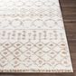37B Aliyah Shag Tan and Cream 6"7" x 9" Area Rug, , large