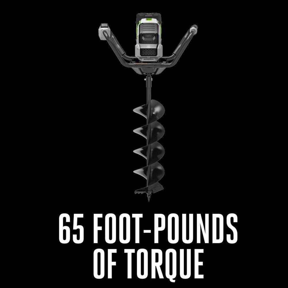 EGO Power+ Earth Auger with 4.0Ah Battery and 320W Charger in Black, , large