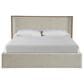 Universal Furniture Avaline King Upholstered Storage WingbackBed with Dresser Chest and 2 Nightstands in Skylark, , large