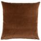 Valdese Weavers Banks 20" x 20" Throw Pillow in Cognac, , large