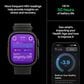 Apple Watch Ultra 4 (GPS + Cellular) 49mm Black Titanium Case with Black Titanium Milanese Loop - S and 2-Year AppleCare+, , large