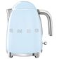 Smeg 7-Cup Stainless Steel Retro Style Electric Kettle in Pastel Blue, , large