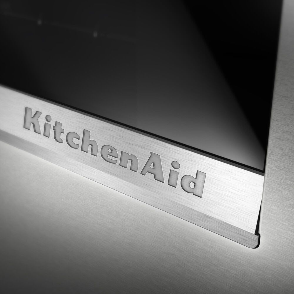 KitchenAid 30&quot; Single Wall Oven with Assisted Cook Cycles in PrintShield Stainless, , large