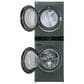 LG Single Unit WashTower with Gas Dryerl in Nature Green and Wi-Fi Enabled Steam Clothing Styler in White , , large