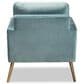 Baxton Studio Leland Arm Chair in Light Blue, , large