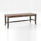 Canadel Champlain Bench in Black/Spice Washed, , large