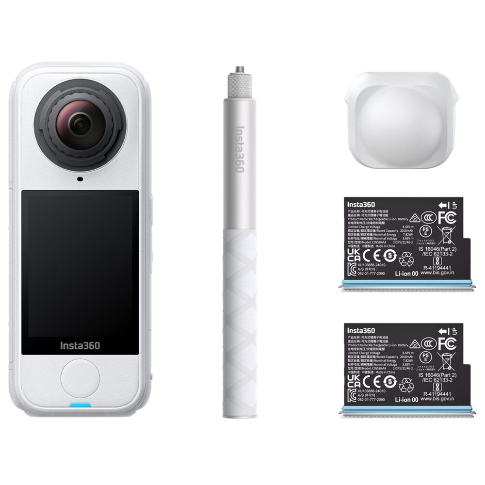 Insta360 X4 Air Action Camera Starter Bundle in Arctic White, , large